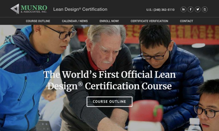 Lean Design Certification site
